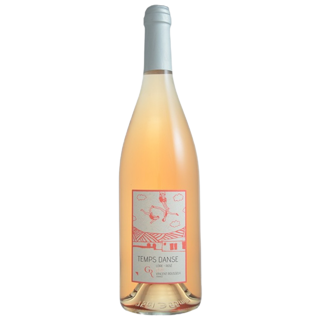 Clos Roussely Temps Danse Rose 2023 Natural Wine Bottle