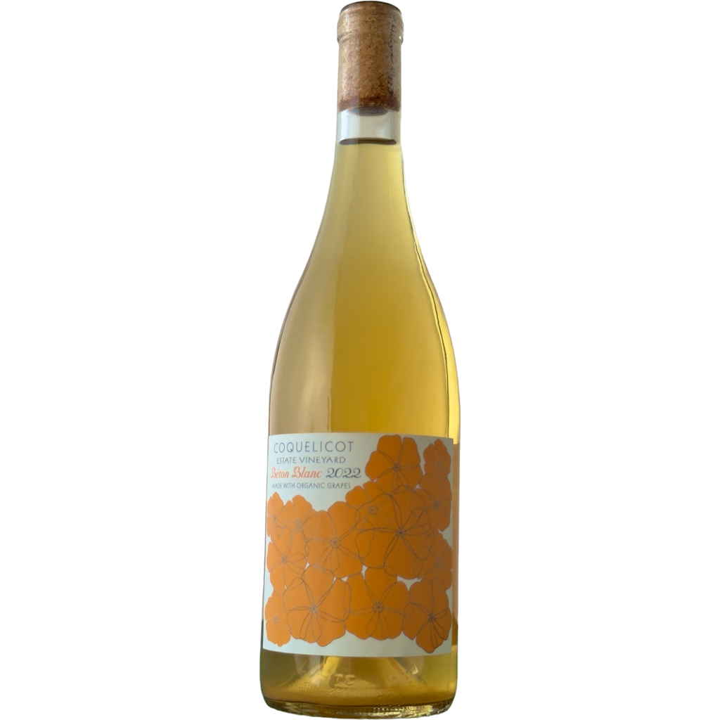 Coquelicot Beton Blanc 2022 Orange Wine Bottle