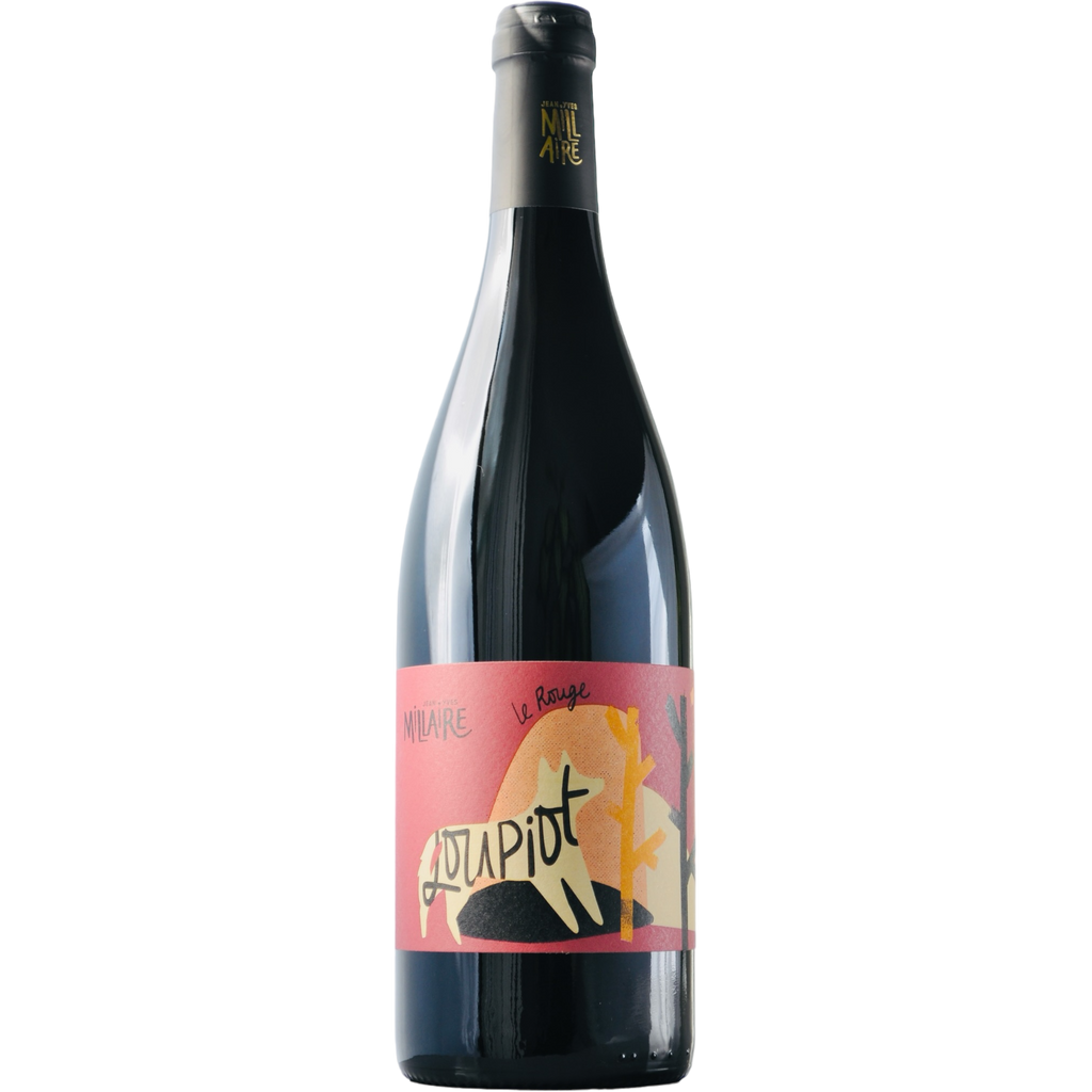 DOMAINE JEAN-YVES MILLAIRE 'Loupiot' Rouge 2021 Red Wine Bottle