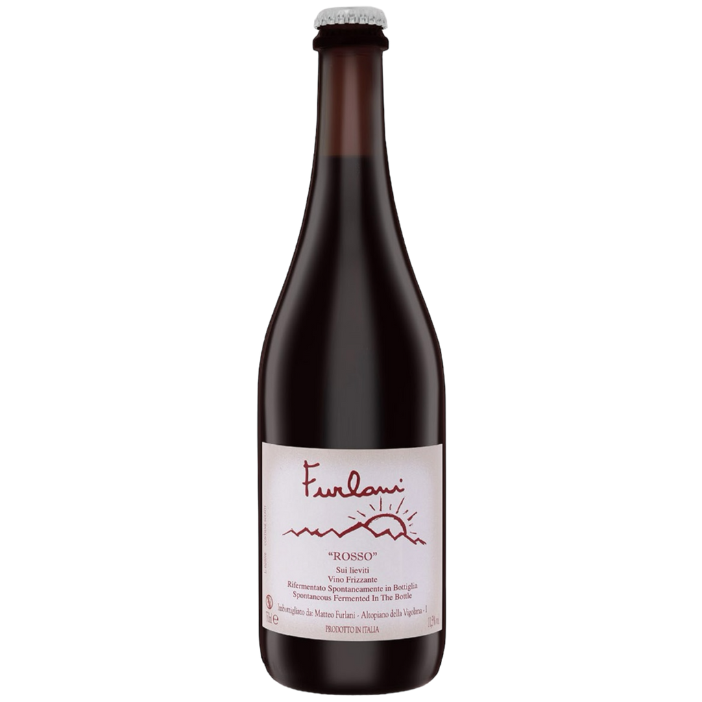 Furlani 'Rosso' Frizzante 2021 Red Wine Bottle