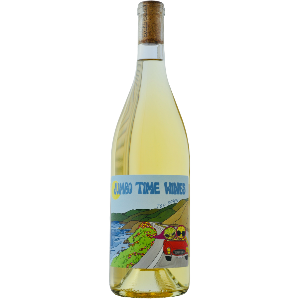 Jumbo Time Wines 'Top Down' White Wine Bottle