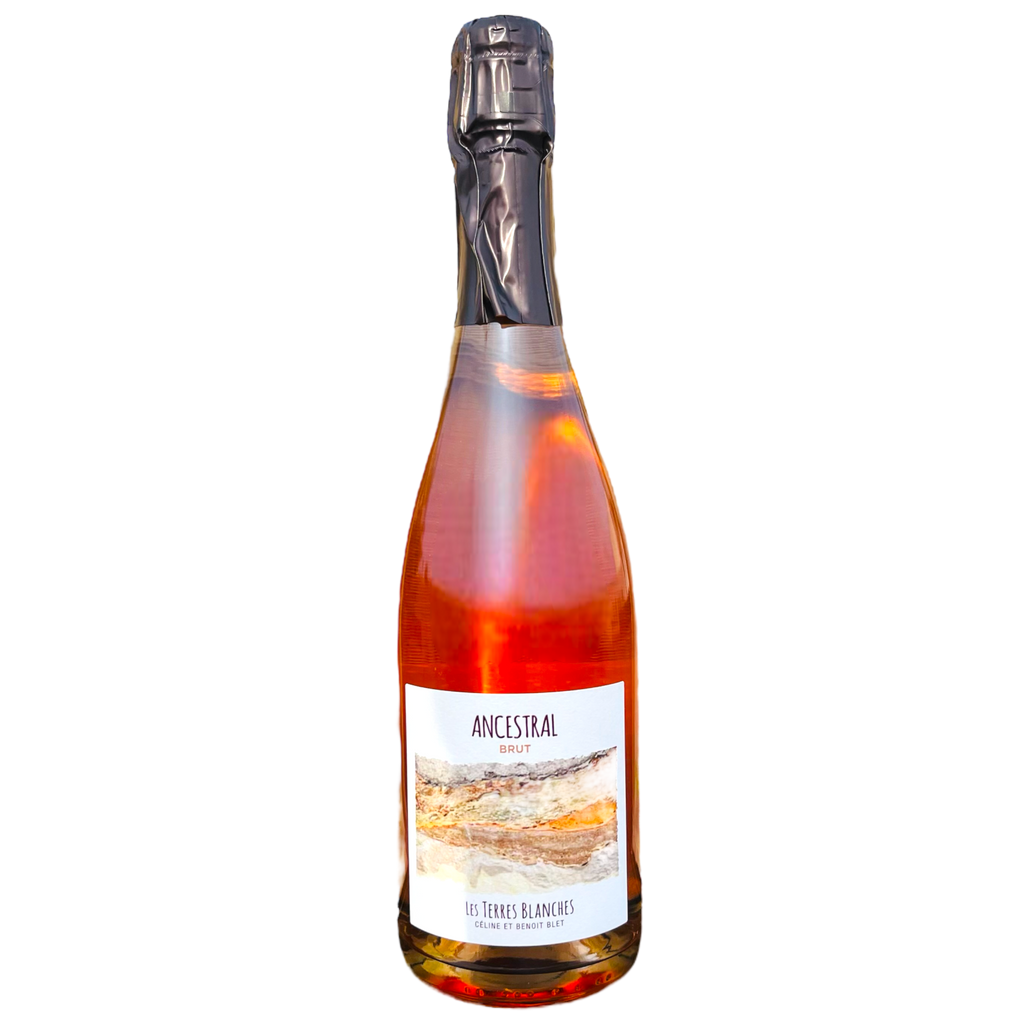 LES TERRES BLANCHES Ancestral Rose Wine Bottle