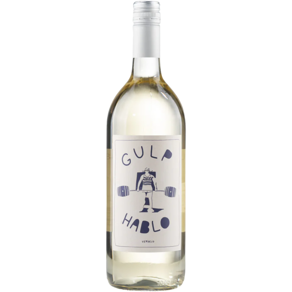 Parra Jimenez ‘Gulp/Hablo’ White (1 Liter Bottle) Wine Bottle