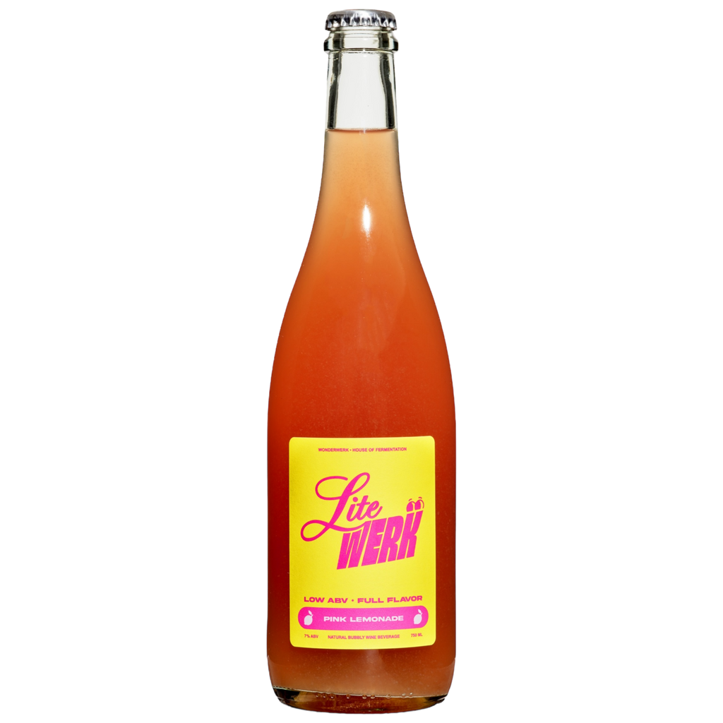 Wonderwerk ‘Lite Werk Pink Lemonade’ Natural Orange Wine Bottle