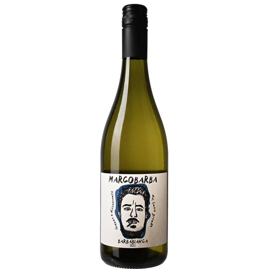 Marcobarba Barbabianca 2020 Natural White Wine Bottle