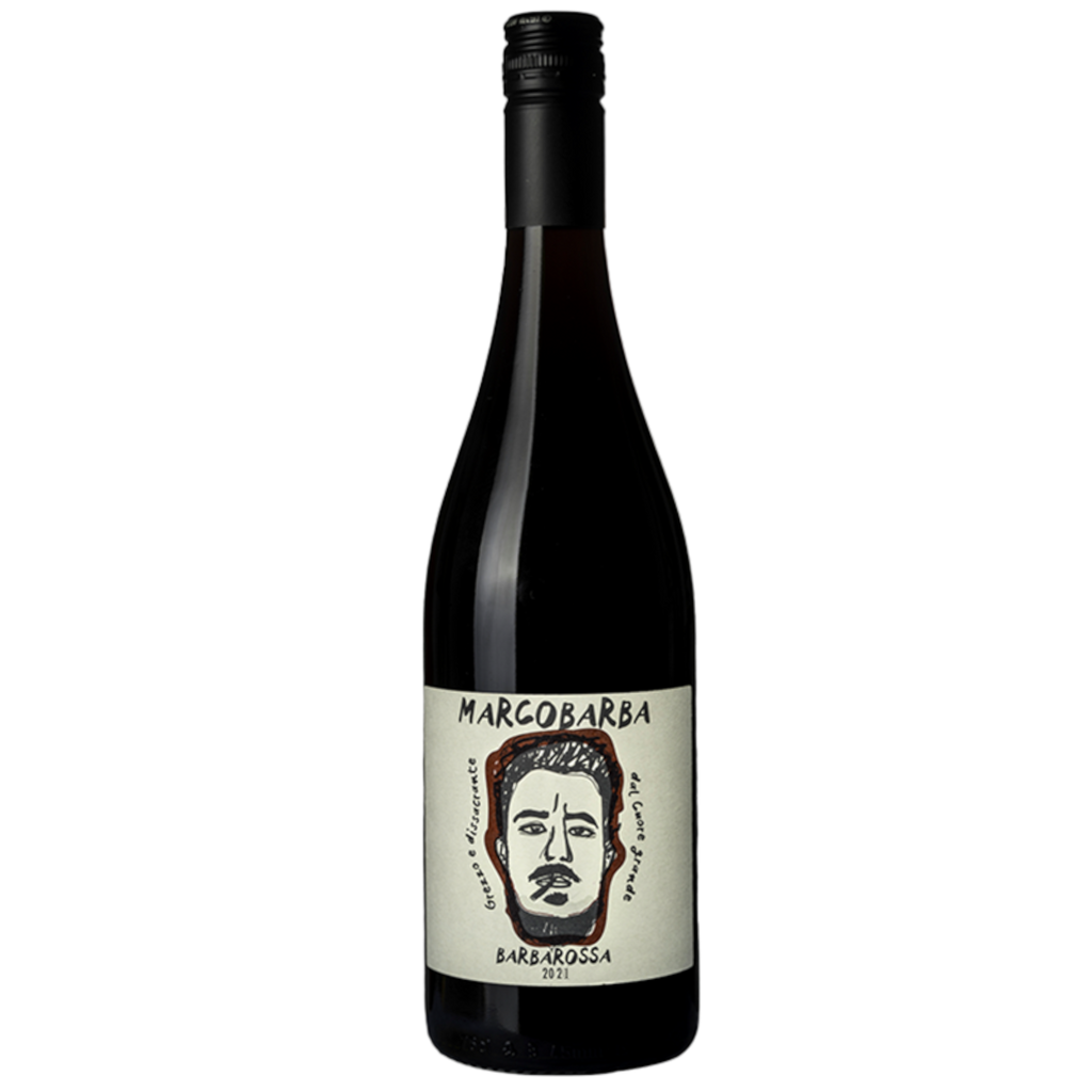 Marcobarba Barbarossa 2020 Natural Red Wine Bottle