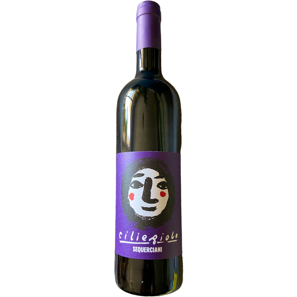 Sequerciani Ciliegiolo 2020 Natural Red Wine Bottle